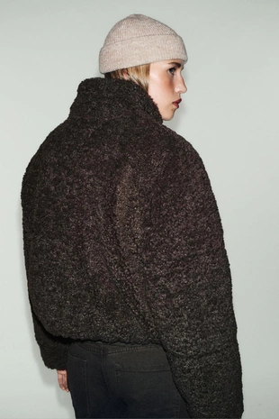 Анорак из искусственного меха с термоизоляцией- Заказать в России