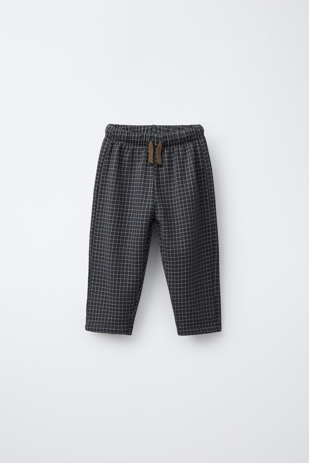 БРЮКИ СВОБОДНОГО КРОЯ В КЛЕТКУ