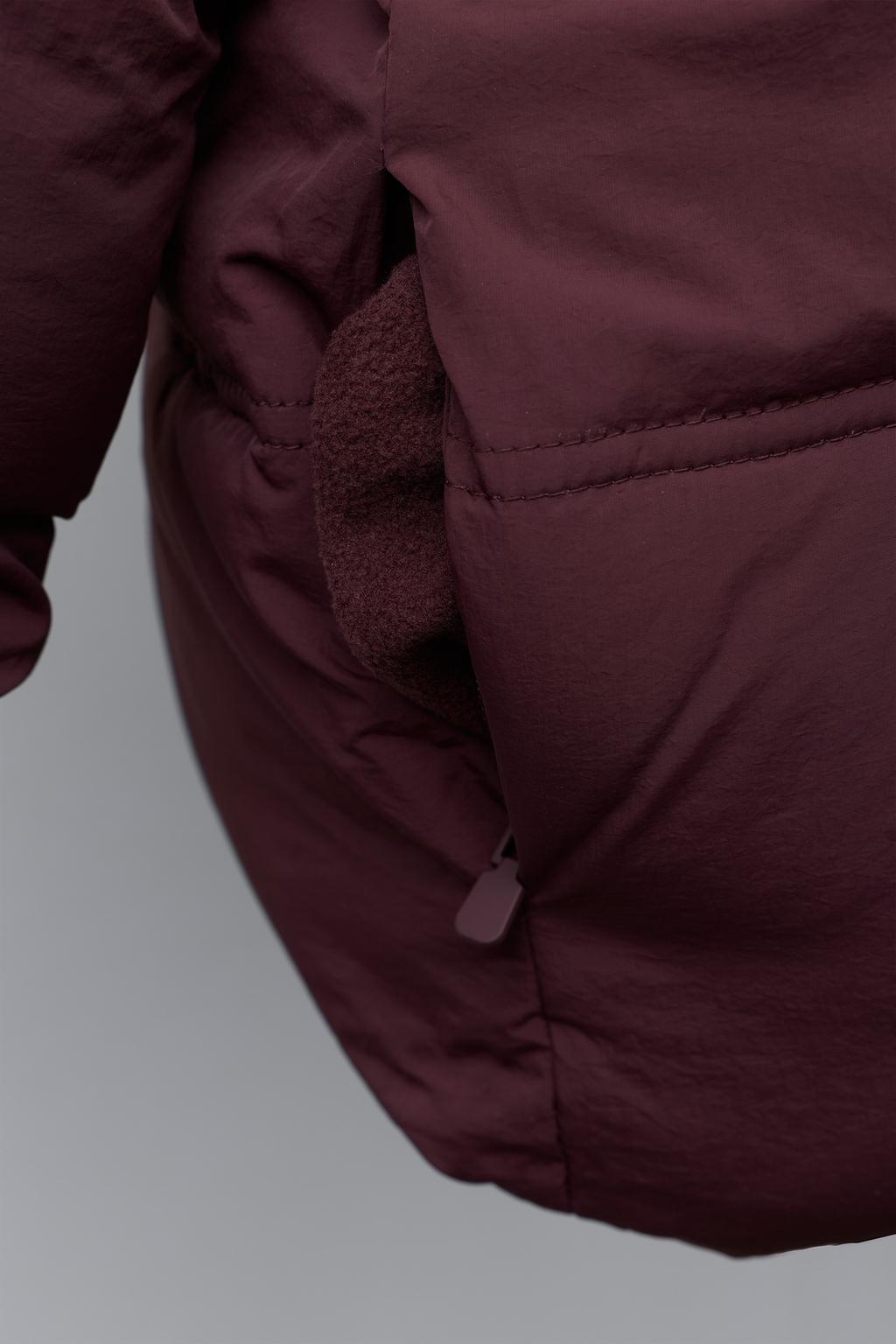 СТЕГАНОЕ ПАЛЬТО С КАПЮШОНОМ WATER REPELLENT