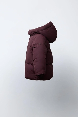 Стеганое пальто с капюшоном WATER REPELLENT- Заказать в России