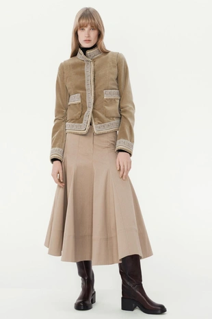 Бархатная куртка — THE ITEM ZARA WOMAN- Заказать в России