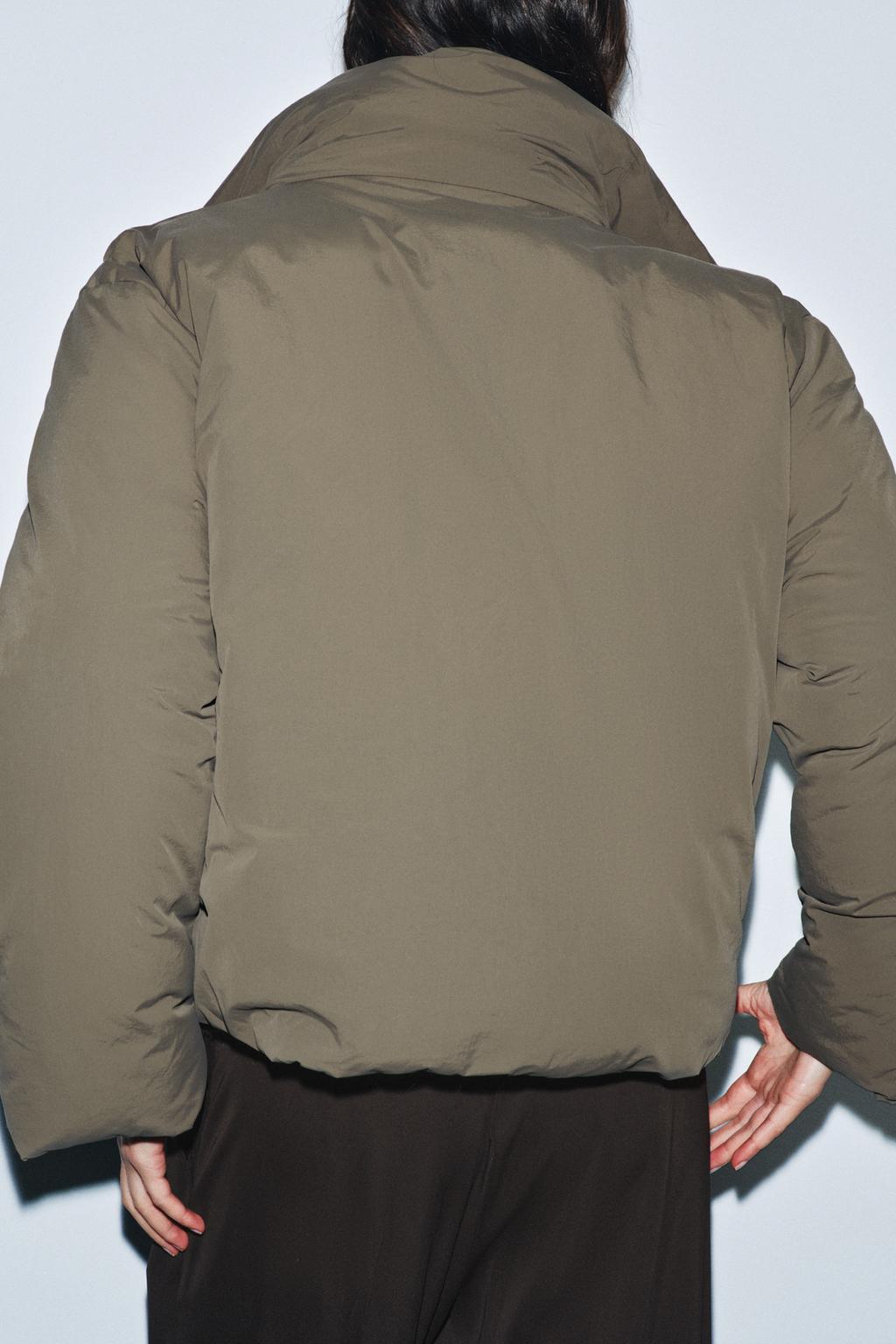 СТЕГАНАЯ КУРТКА С ЗАВЯЗКАМИ — ZW COLLECTION