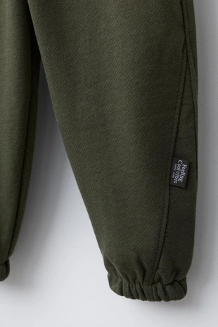 Брюки-джоггеры с этикеткой