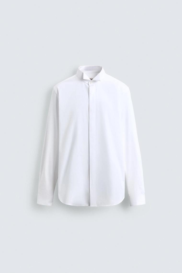 Рубашка с воротником для бабочки