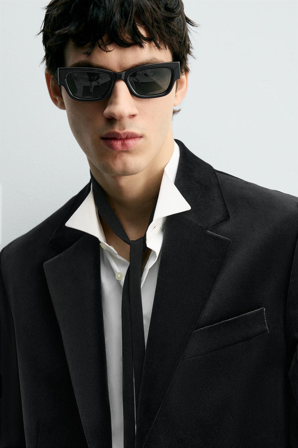 БАРХАТНЫЙ БЛЕЙЗЕР REGULAR FIT