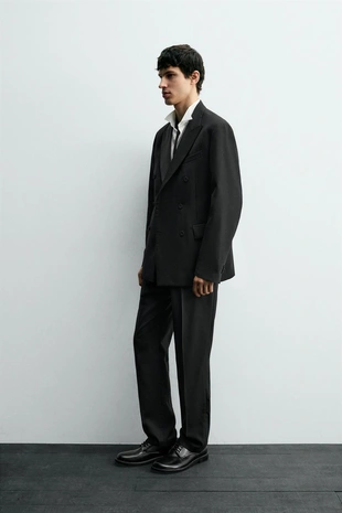 Двубортный смокинг-блейзер- Заказать в России