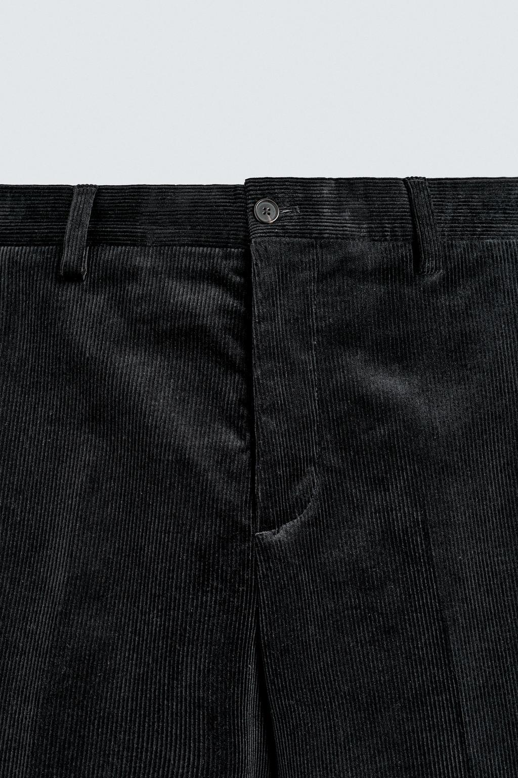 ВЕЛЬВЕТОВЫЕ КОСТЮМНЫЕ БРЮКИ