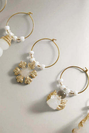 Набор блестящих стеклянных подвесок для рождественской елки (набор из 6 штук)- Заказать в России