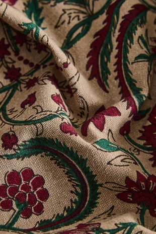 Набор рамочных хлопковых рождественских салфеток с цветочным узором (набор из 2)- Заказать в России