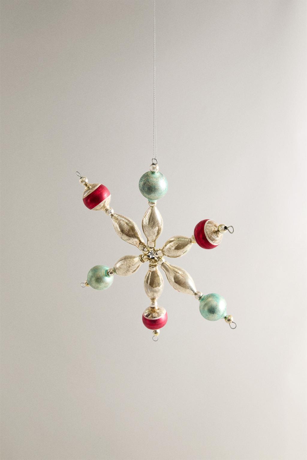 Ретро звезда рождественская ёлочная игрушка