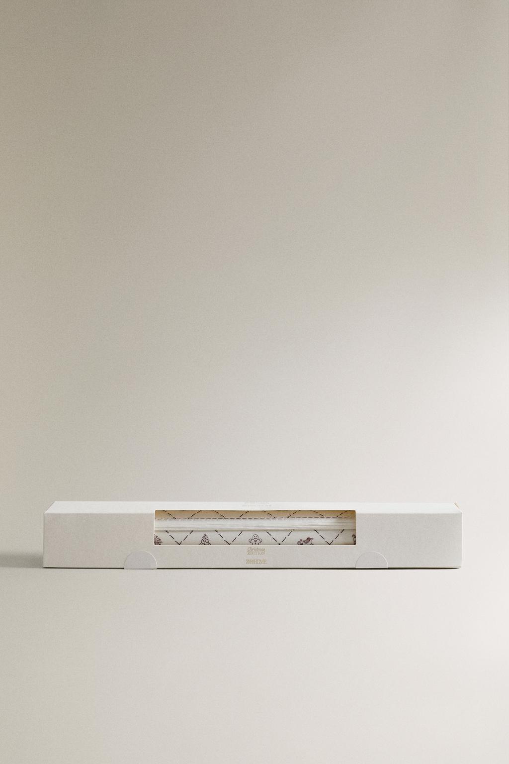 Бумажная фигура для духовки «рождество»