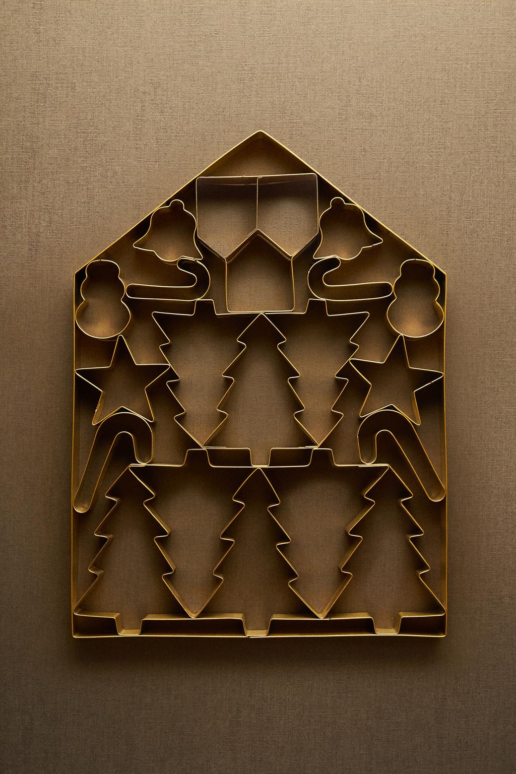 Форма для выпечки из нержавеющей стали рождество