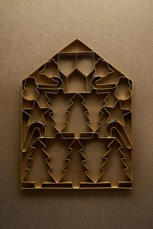 Форма для выпечки из нержавеющей стали рождество- Заказать в России