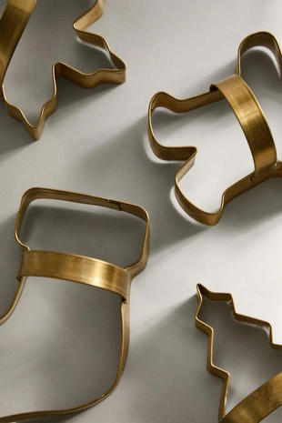 Набор стальных форм для выпечки рождественских украшений (набор из 4 штук)- Заказать в России