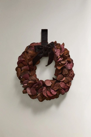 Рождественский венок из эвкалипта- Заказать в России