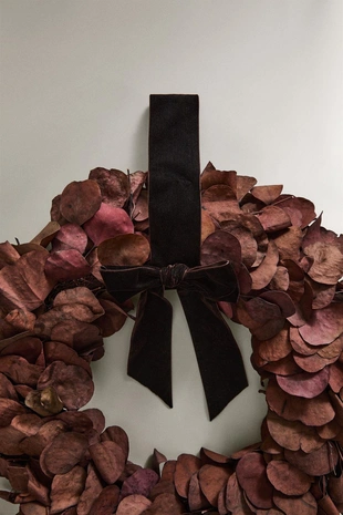 Рождественский венок из эвкалипта- Заказать в России