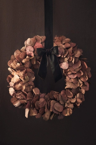 Рождественский венок из эвкалипта- Заказать в России