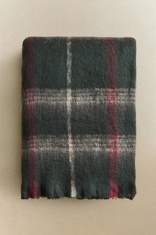 Плед SOFT CHECK- Заказать в России