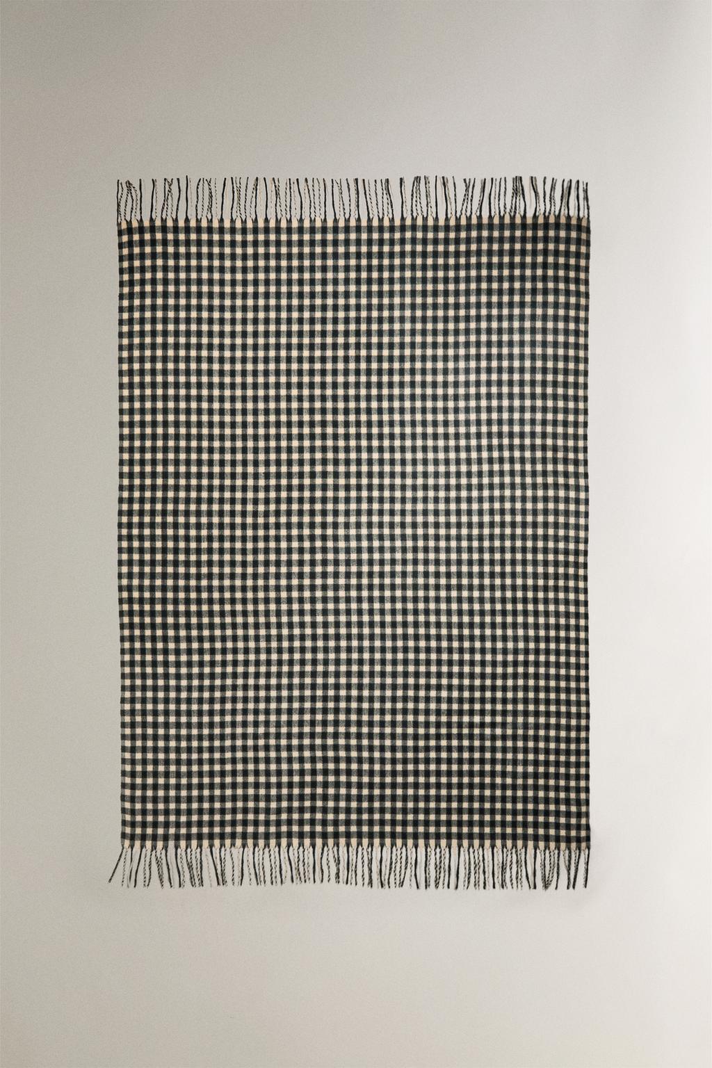 Плед soft gingham christmas