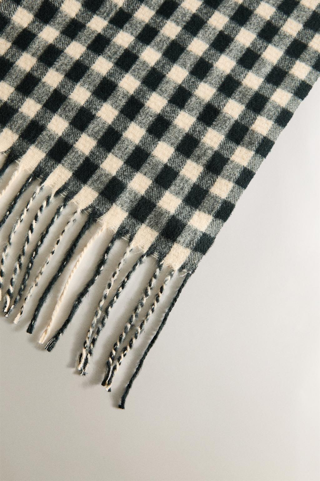 Плед soft gingham christmas