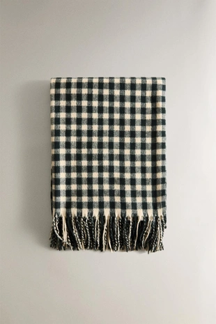 Плед SOFT GINGHAM CHRISTMAS- Заказать в России