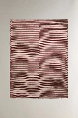 Плед для рождества из вязаного кружева- Заказать в России