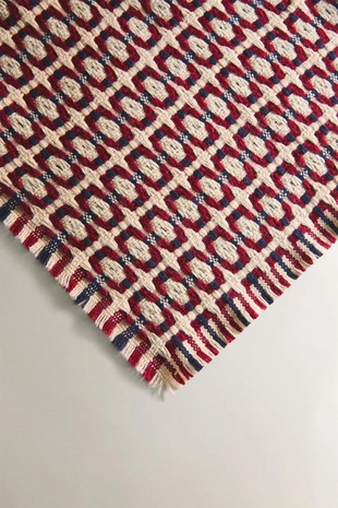 Плед для рождества из вязаного кружева- Заказать в России