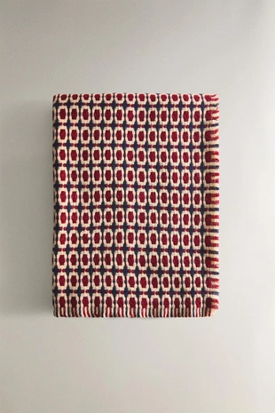 Плед для рождества из вязаного кружева- Заказать в России