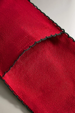 Набор вышитых новогодних ободков для столовых приборов (набор из 2 штук)- Заказать в России