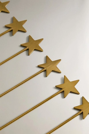 Набор рождественских звездных шампуров (набор из 8 штук)- Заказать в России