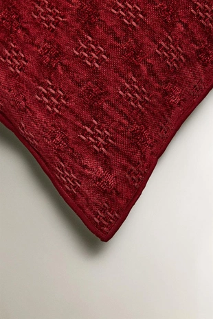 Вельветовая джаккардовая подушка для рождества- Заказать в России