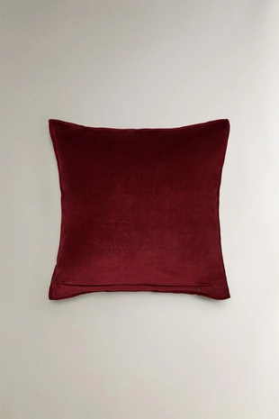 Вельветовая джаккардовая подушка для рождества- Заказать в России