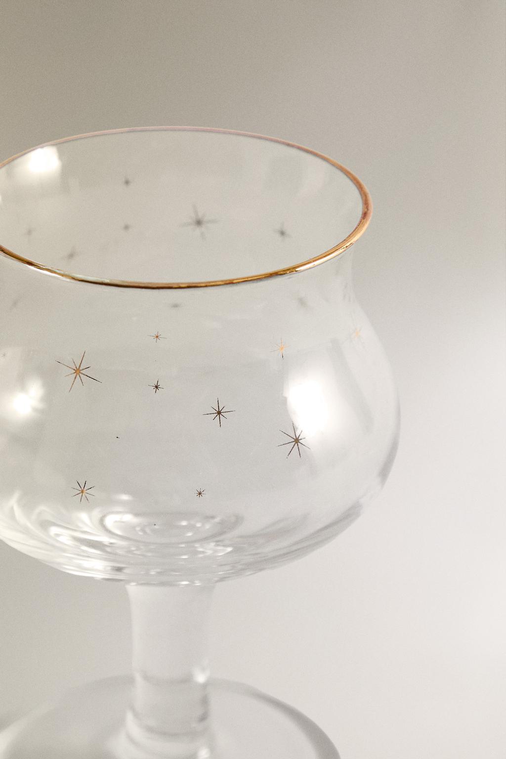 Набор стеклянных рождественских шотов (набор из 3)