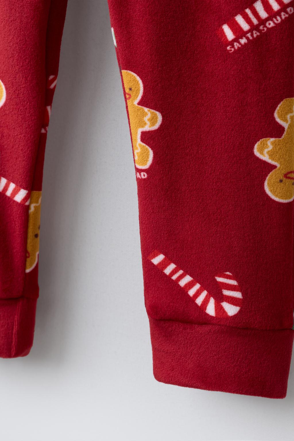 Пижама ages 2-6 / velvet cookie patch