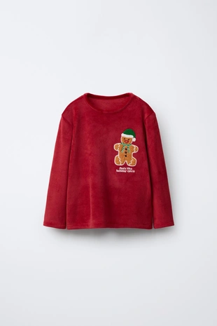 Купить Zara Пижама AGES 2-6 / VELVET COOKIE PATCH