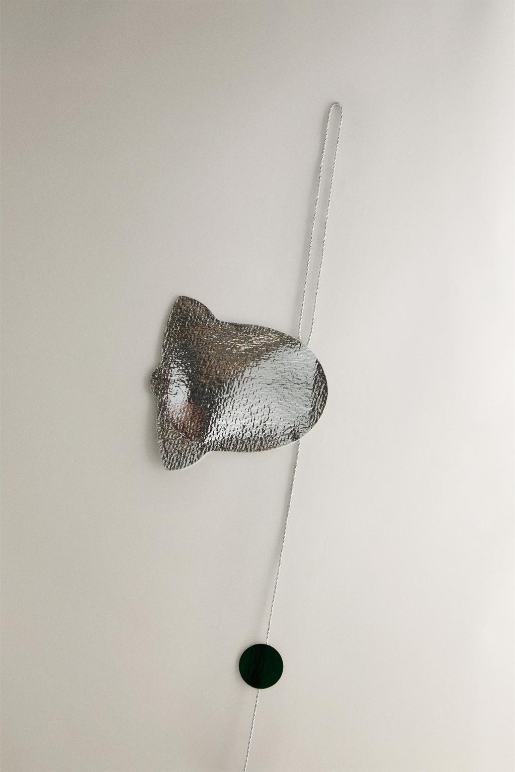 Металлическая бумажная рождественская гирлянда