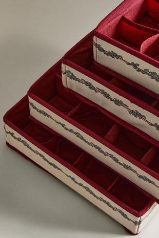 Коробка для хранения новогодних украшений- Заказать в России