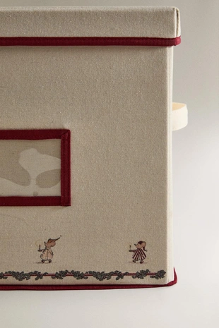 Коробка для хранения новогодних украшений- Заказать в России