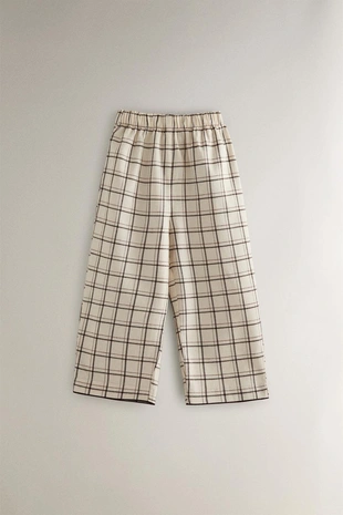 Набор детских рождественских пижам из хлопка в клетку- Заказать в России