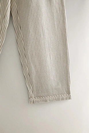 Набор полосатых рождественских пижам (набор из 2)- Заказать в России