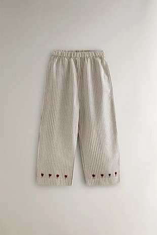 Набор детских пижам в полоску на рождество с украшениями (набор из 2)- Заказать в России