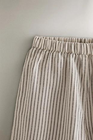 Набор детских пижам в полоску на рождество с украшениями (набор из 2)- Заказать в России