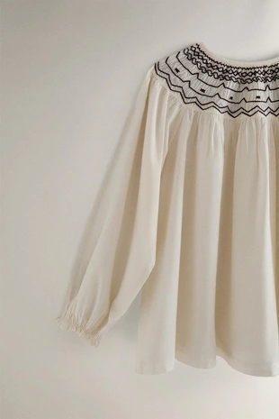 Рубашка сборкой на рождество- Заказать в России