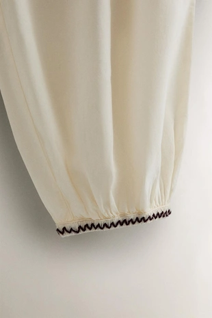 Пижамные брюки сборками на рождество- Заказать в России