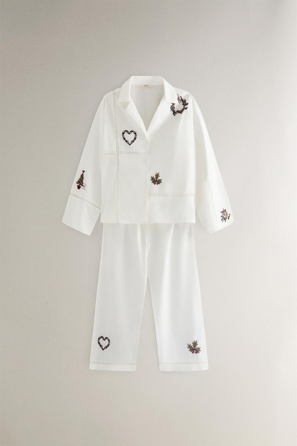 Рубашка с вышивкой рождество