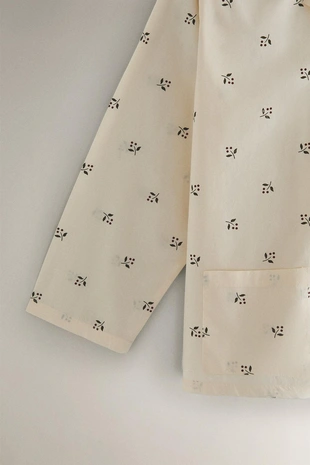 Рубашка с рождественским принтом листа- Заказать в России