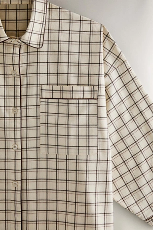 Набор рождественских пижам из хлопка в клетку- Заказать в России