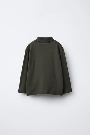 Купить Zara Топ с высоким воротником