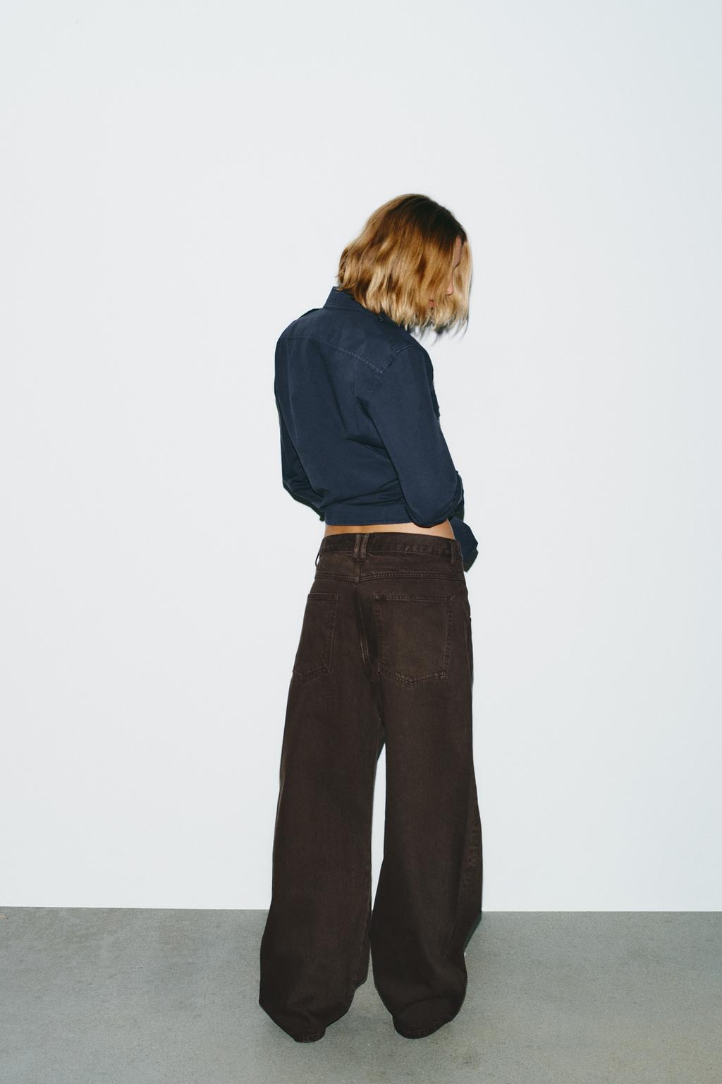 ДЖИНСЫ TRF BAGGY BARREL С НИЗКОЙ ПОСАДКОЙ