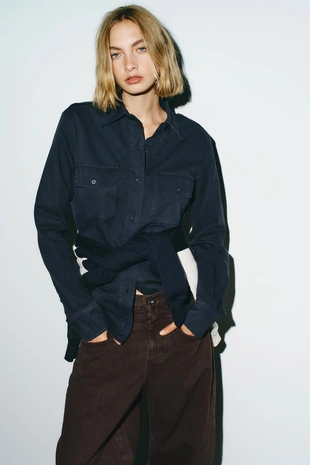 Джинсы TRF BAGGY BARREL с низкой посадкой